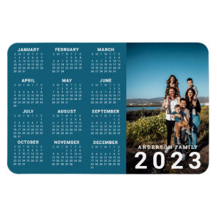 Personalisiertes Foto 2023 Magnet