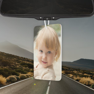 Personalisiertes Foto Adorable Family 2 Picture Autolufterfrischer