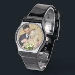 Personalisiertes Foto Armbanduhr<br><div class="desc">Lade einfach dein eigenes Foto auf diese tolle Uhr hoch. Sie können weiter bearbeiten, um Text usw. hinzuzufügen - Uhren von Ricaso machen ein tolles Geschenk für sich selbst oder andere.</div>