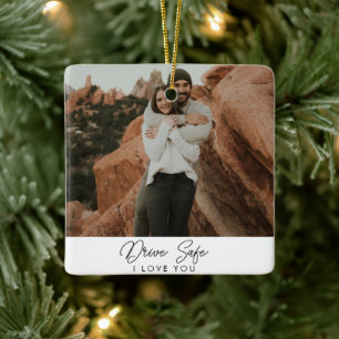 Personalisiertes Foto Auto Ornament Rangierwagen