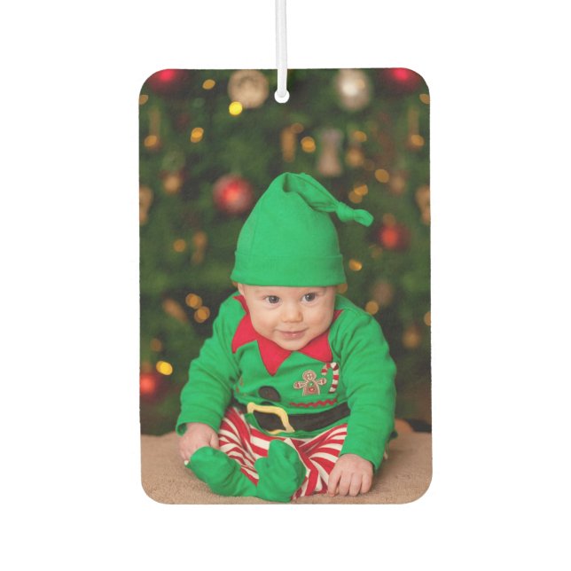 Personalisiertes Foto Autolufterfrischer (Vorderseite)