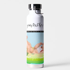 Personalisiertes Foto Baby Liebe & Name Erinnerung Trinkflasche