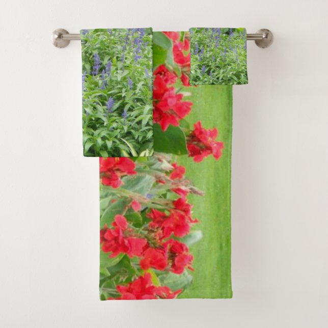 Personalisiertes Foto Badhandtuch Set (Insitu)