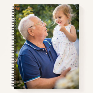 Personalisiertes Foto Benutzerdefiniert Erstellen  Notizbuch