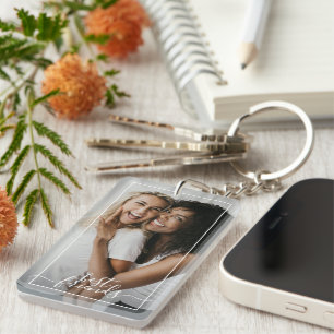 Personalisiertes Foto Best Friends Ever Schlüsselanhänger