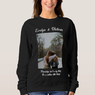 Personalisiertes Foto Best Friends Sweatshirt