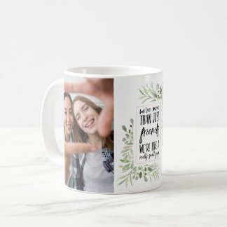Personalisiertes Foto Best Friends Tasse