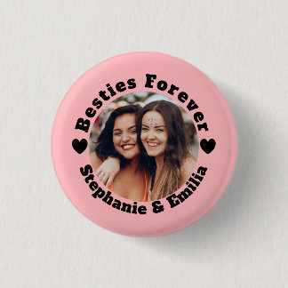 Personalisiertes Foto beste Freunde BESTE FREUNDIN Button