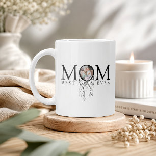 Personalisiertes Foto 'Beste Mama aller Zeiten' Kaffeetasse