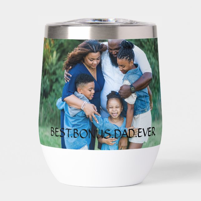 Personalisiertes Foto Bester Bonus Vater je (Vorderseite)