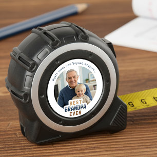 Personalisiertes Foto BESTER OPA ALLE ZEIT Maßband