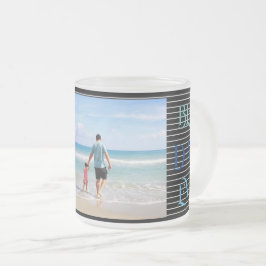 Personalisiertes Foto Bester Vater je Tasse