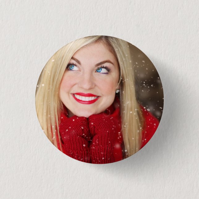 Personalisiertes Foto Button (Vorderseite)