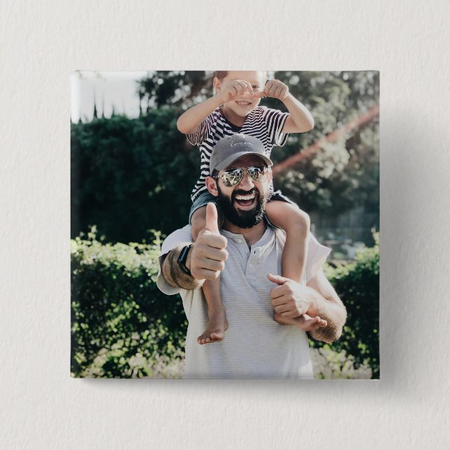 Personalisiertes Foto Button (Vorderseite)