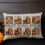 Personalisiertes Foto Collage Geschenk Beste Mama  Dekokissen<br><div class="desc">Unser "Personalisiertes Foto Collage Best Mama Ever Accent Kissen" - das ideale Geschenk für die außergewöhnlichen Mütter und Großmütter in Ihrem Leben. Dieses wunderschön gestaltete 12" x 16" Kissen ist eine herzliche Art, Ihre Wertschätzung und Liebe zu zeigen. Es verfügt über eine individuell anpassbare Collage aus Foto, die es zu...</div>