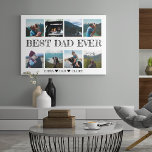 Personalisiertes Foto Collage Geschenk Bester Vate Acryl Wandkunst<br><div class="desc">Wenn Sie das perfekte Vatertag-Geschenk suchen, dann schauen Sie sich doch nur unseren personalisierten Acrylkunstdruck aus Foto an! Dieses einzigartige Stück ist sicher, um Ihren Vater fühlen sich besonders und geliebt. Mit Optionen für minimalistische und traditionelle Designs gibt es eine Collage, die perfekt für jeden Papa ist. Außerdem macht es...</div>