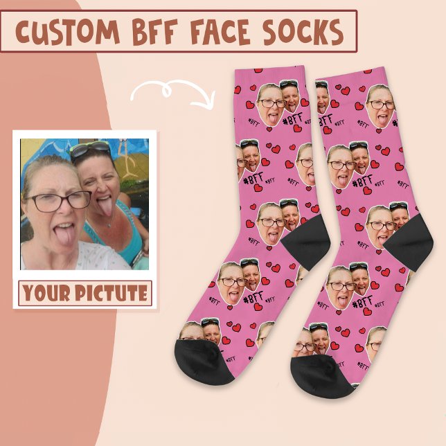 Personalisiertes Foto der besten Freunde - Das Ges Socken (Von Creator hochgeladen)