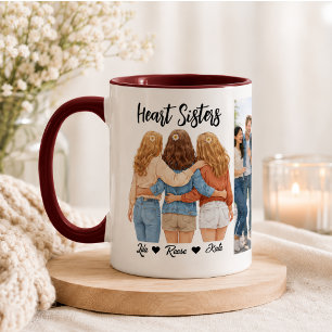 Personalisiertes Foto des besten Freundes Tag der  Tasse