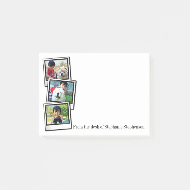 personalisiertes Foto des sofortigen Rahmens Post-it Klebezettel (Vorderseite)