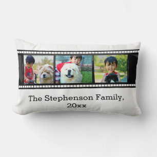 personalisiertes Foto des Streifens des Filmes Lendenkissen