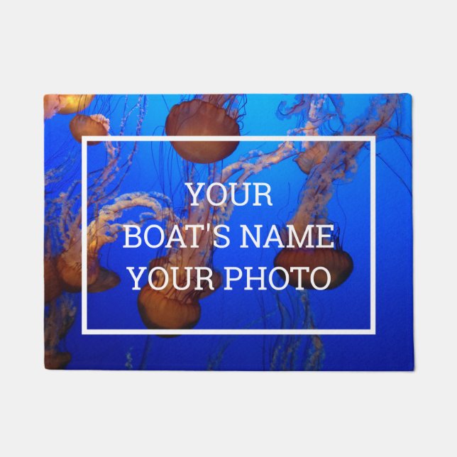 Personalisiertes Foto Dock Mat Fußmatte (Vorderseite)