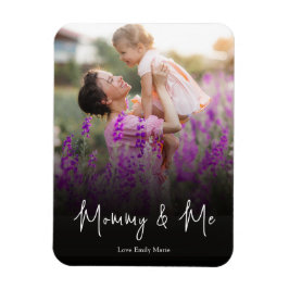 Personalisiertes Foto Einfache Mommy und ich Custo Magnet