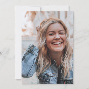 Personalisiertes Foto Einladung