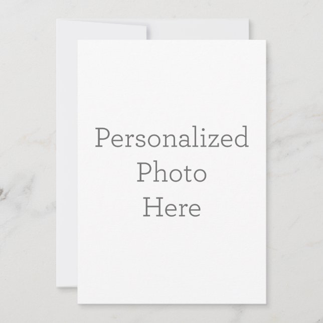 Personalisiertes Foto Einladung (Vorderseite)