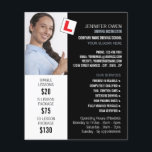 Personalisiertes Foto, Fahrschule, Lehrer Flyer<br><div class="desc">Personalisiertes Foto,  Fahrschule,  Flyer für Instruktorwerbung beim Business Card Store.</div>