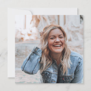 Personalisiertes Foto Feiertagskarte