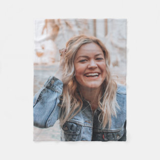 Personalisiertes Foto Fleecedecke