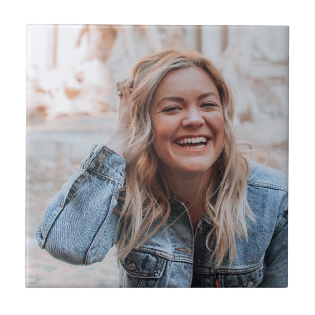 Personalisiertes Foto Fliese (Vorderseite)