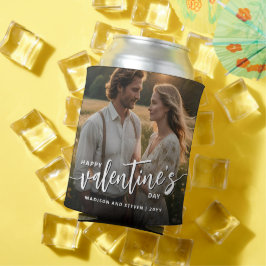 Personalisiertes Foto Frohes Valentinstag Elegante Dosenkühler