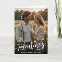 Personalisiertes Foto Frohes Valentinstag Elegante