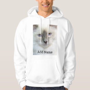 Personalisiertes Foto für Begleiter und Name für b Hoodie