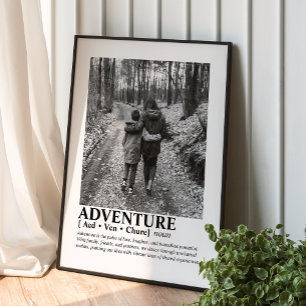 Personalisiertes Foto für benutzerdefinierte Meldu Poster