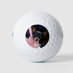 Personalisiertes Foto für Haustiere stilvoll und e Golfball