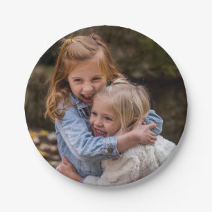 Personalisiertes Foto für kundenspezifische Anwend Pappteller