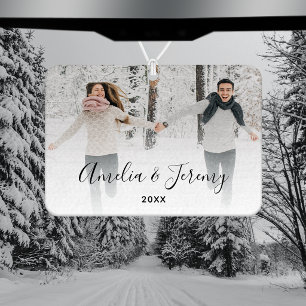 Personalisiertes Foto für Paare Autolufterfrischer
