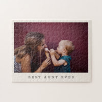 Personalisiertes Foto-Geschenk 'Beste Tante überha
