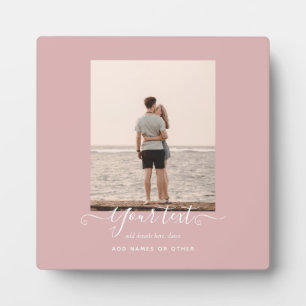 Personalisiertes FOTO-GESCHENK - Familie Freunde F Fotoplatte