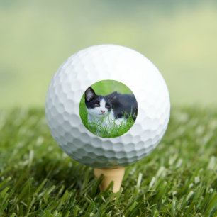 Personalisiertes Foto Geschenk für Golfer-Ehemänne Golfball