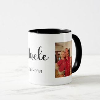 Personalisiertes Foto Geschenk für Onkel Kaffee Ta Tasse