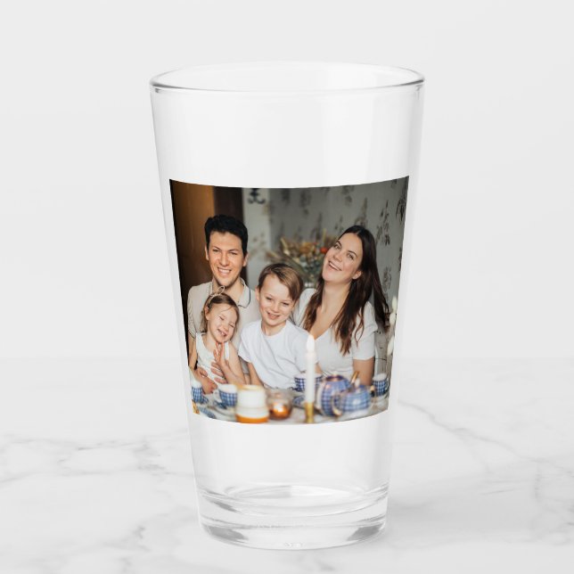 Personalisiertes Foto Glas (Vorderseite)