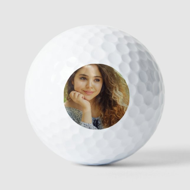 Personalisiertes Foto Golfball (Vorderseite)