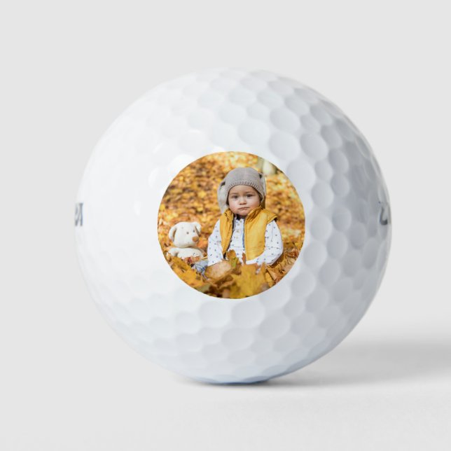 Personalisiertes Foto Golfball (Vorderseite)