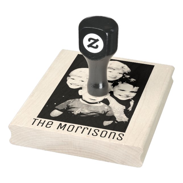 Personalisiertes Foto Gummistempel (Stempel)