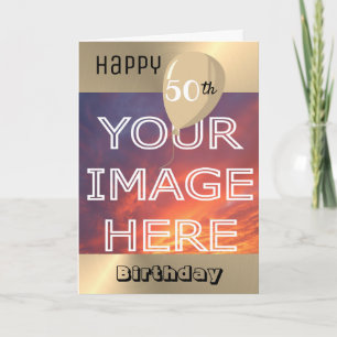 Personalisiertes Foto Hochladen Geburtstag Karte