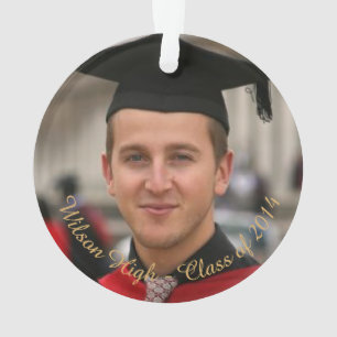 Personalisiertes Foto Holiday Snowflake Ornament