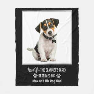 Personalisiertes Foto-Hund Fleecedecke